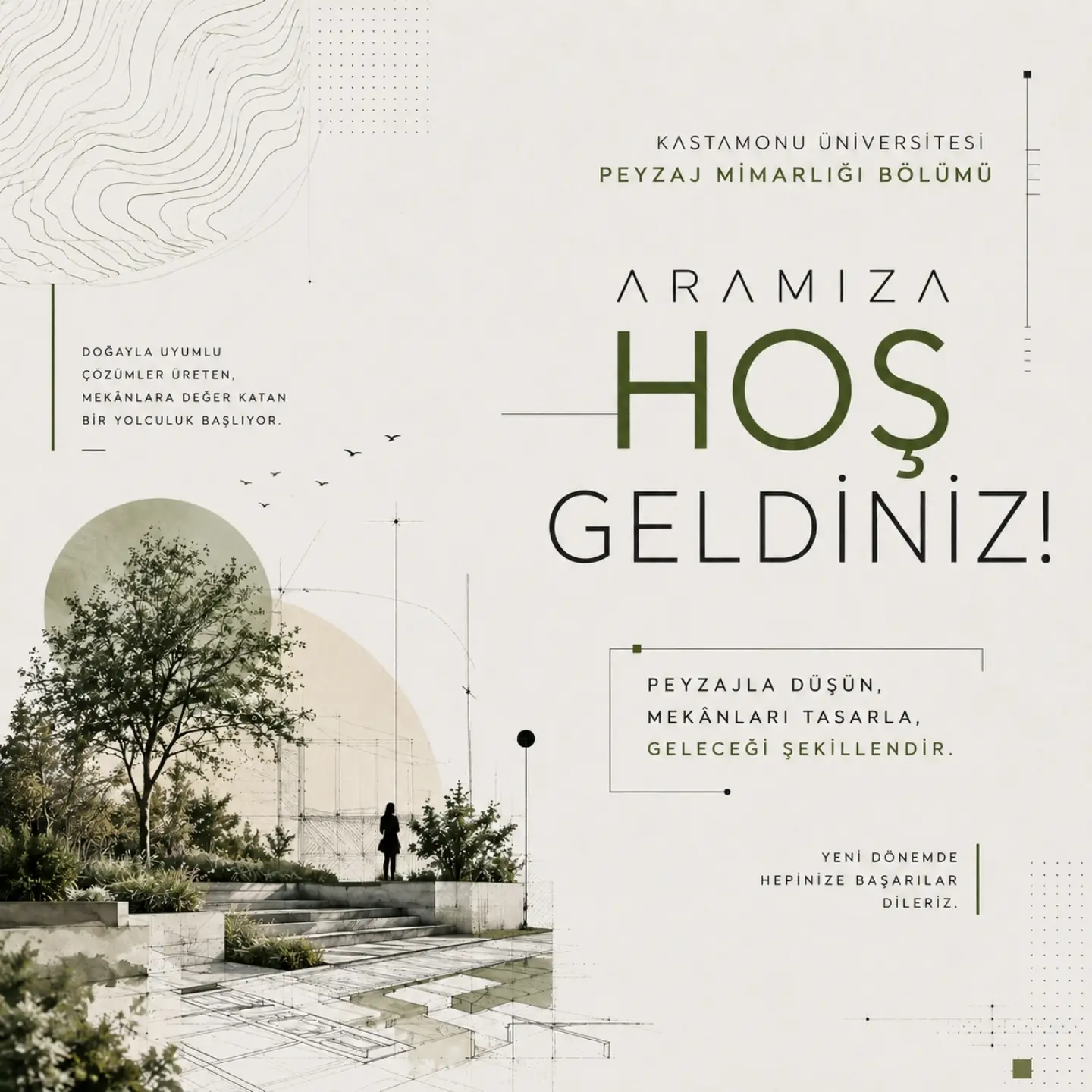 Peyzaj Mimarlığı Bölümüne Hoş Geldiniz!